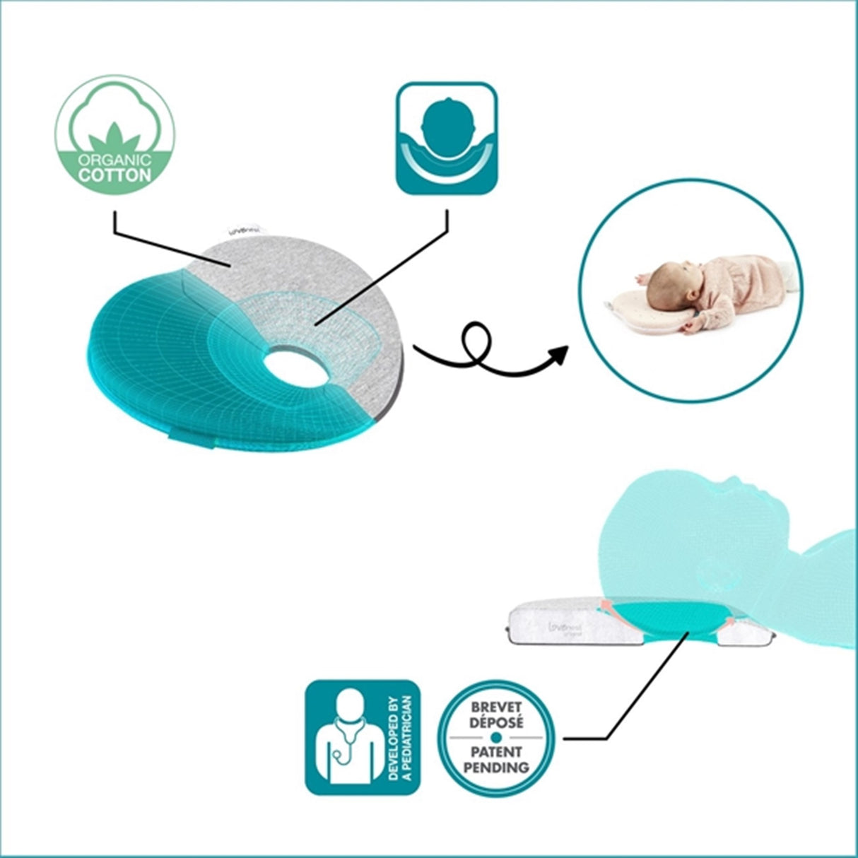 Babymoov Lovenest Babypude Original Pink