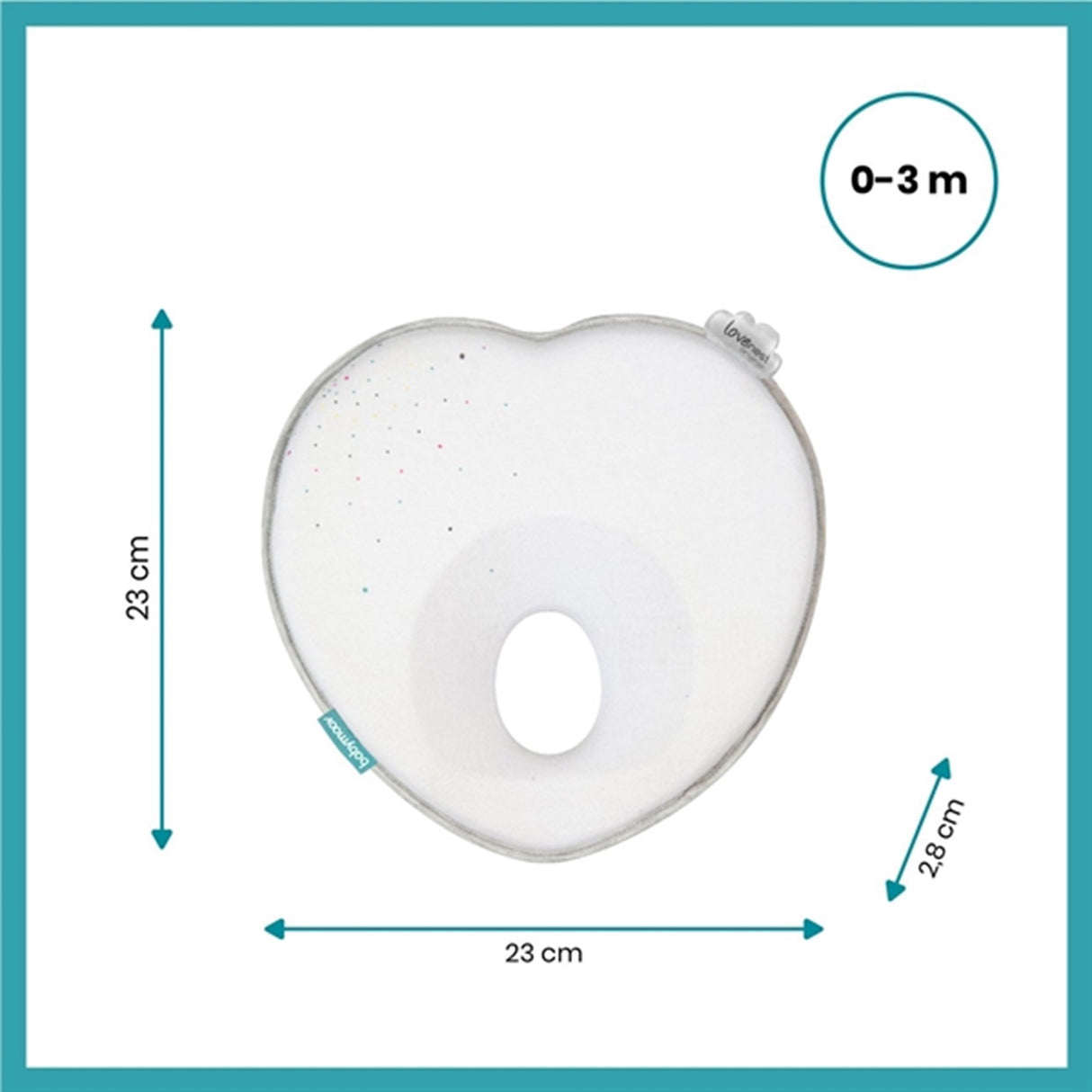 Babymoov Lovenest Baby Pude Original White