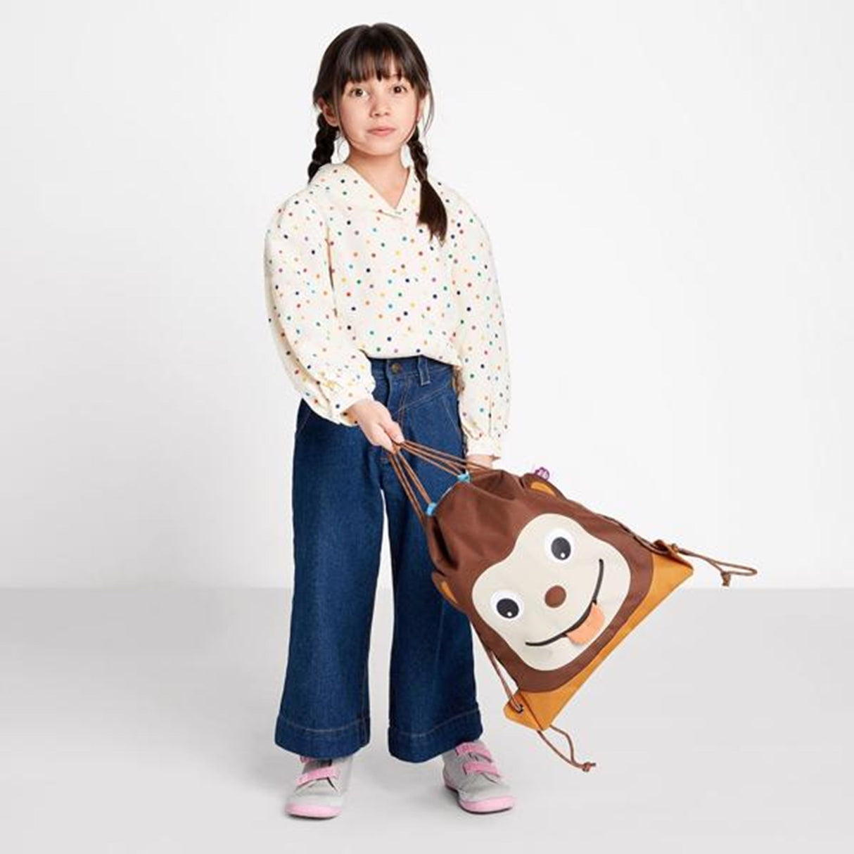 Affenzahn Gymnastikpose Monkey