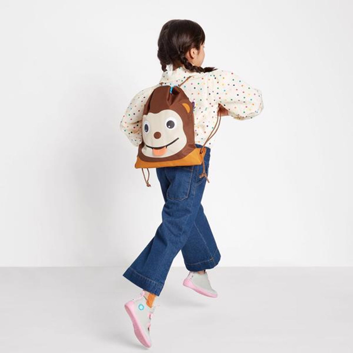 Affenzahn Gymnastikpose Monkey