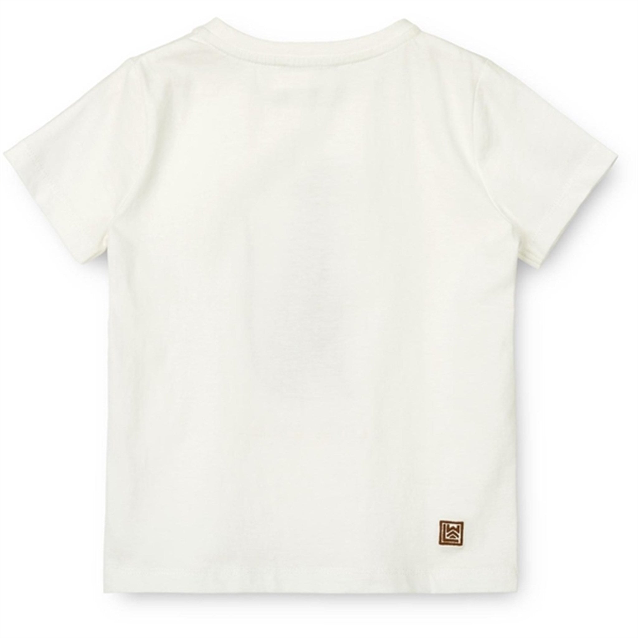 Liewood Leopard/Crisp White Apia Placement T-shirt 2