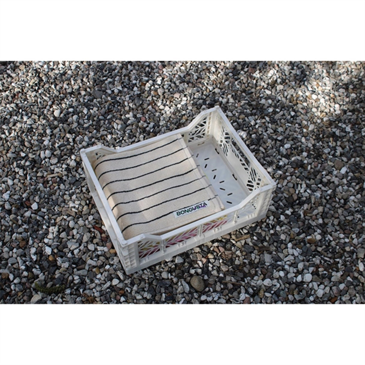 Aykasa Midi Foldekasse Coconut Milk - Råhvid