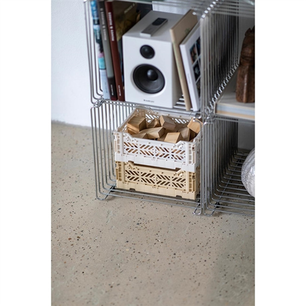 Aykasa Mini Foldekasse Coconut Milk - Råhvid