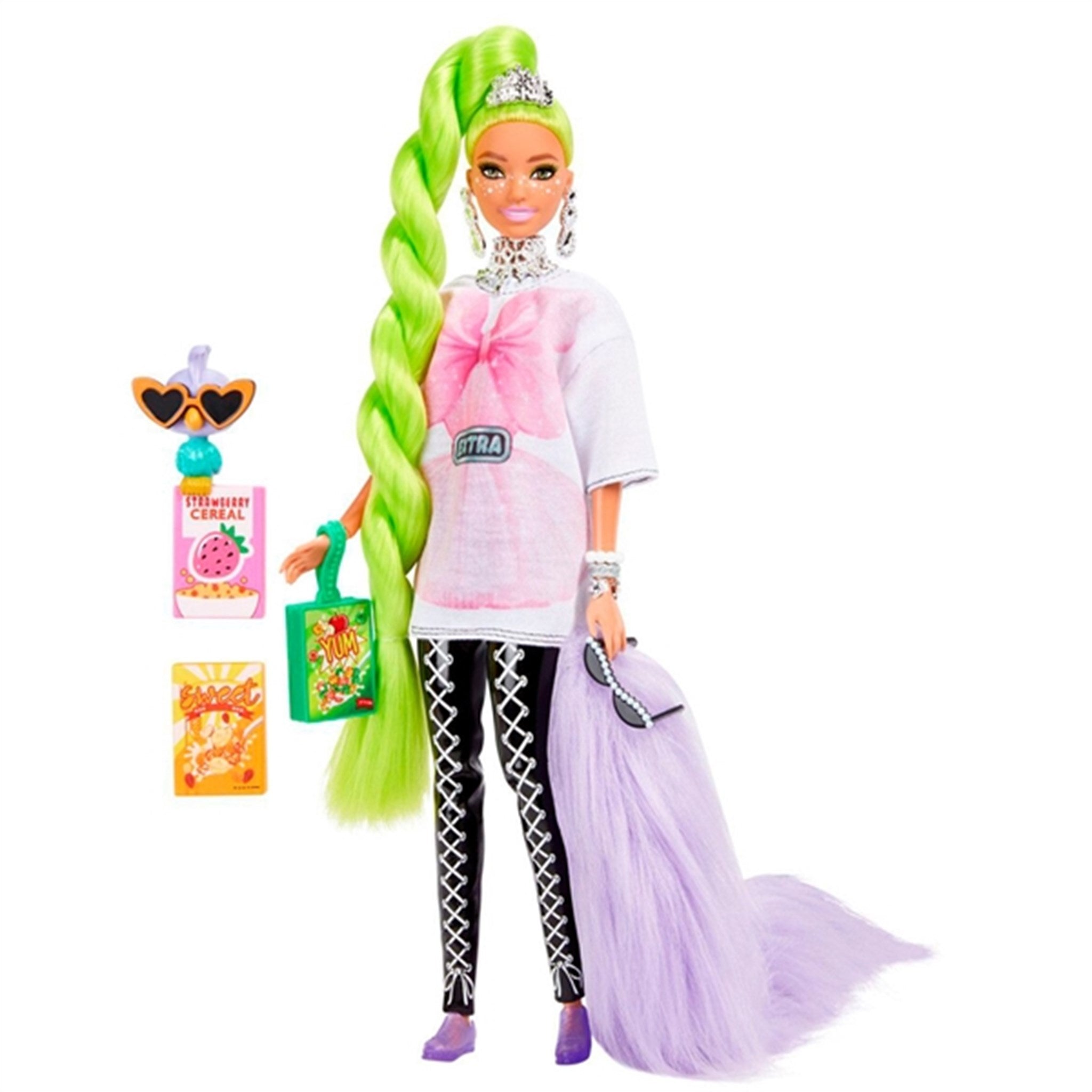 Barbie® Extra Dukke - Neon Grøn
