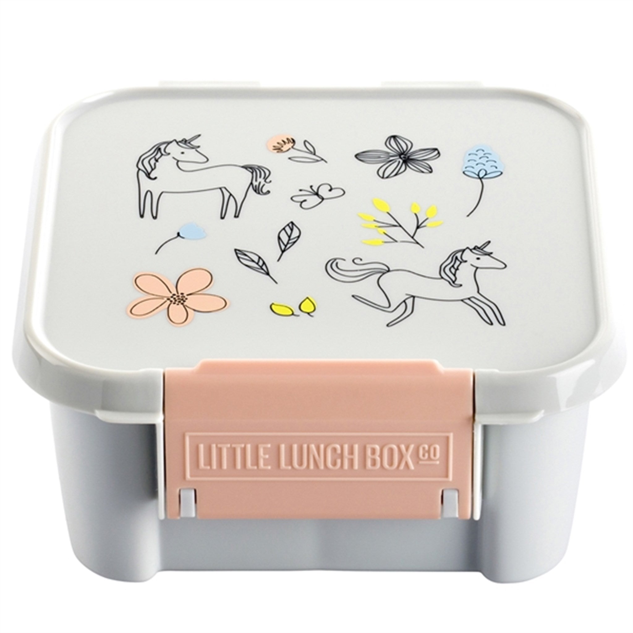 Little Lunch Box Co Bento 2 Madkasse Spring Unicorn