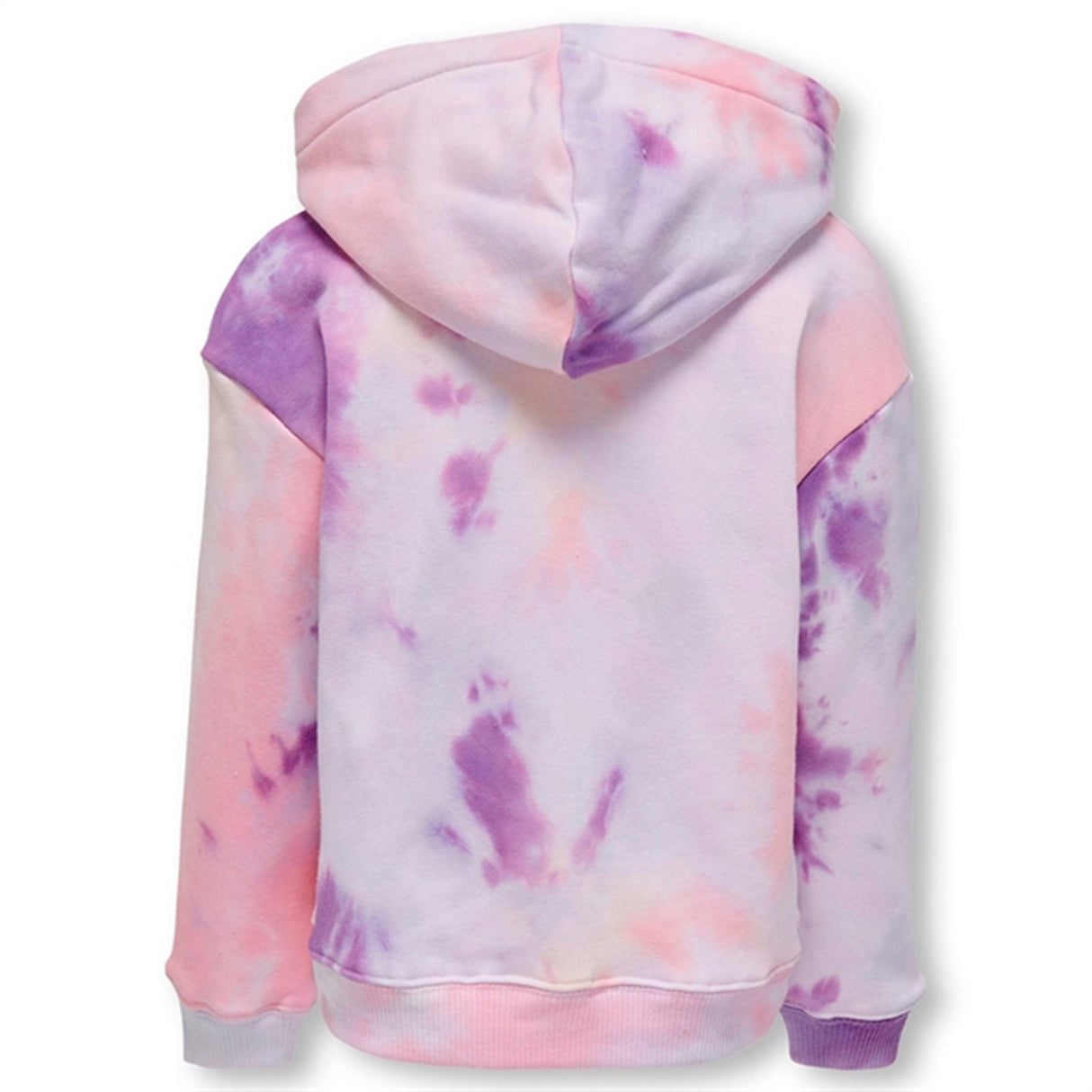 Kids ONLY Purple Rose Neverlife Tie Dye Hoodie
