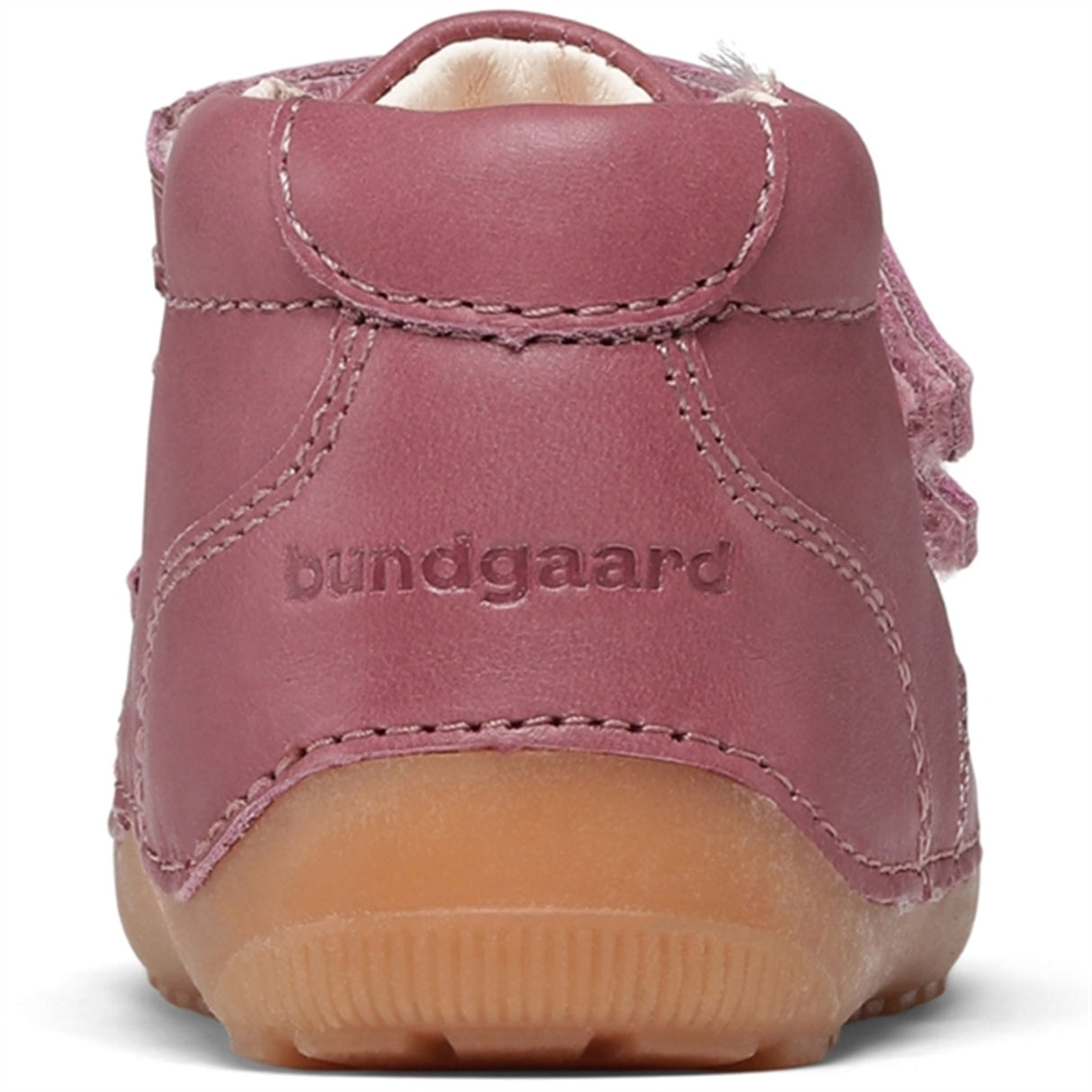 Bundgaard Begyndersko Petit Velcro Dark Rose
