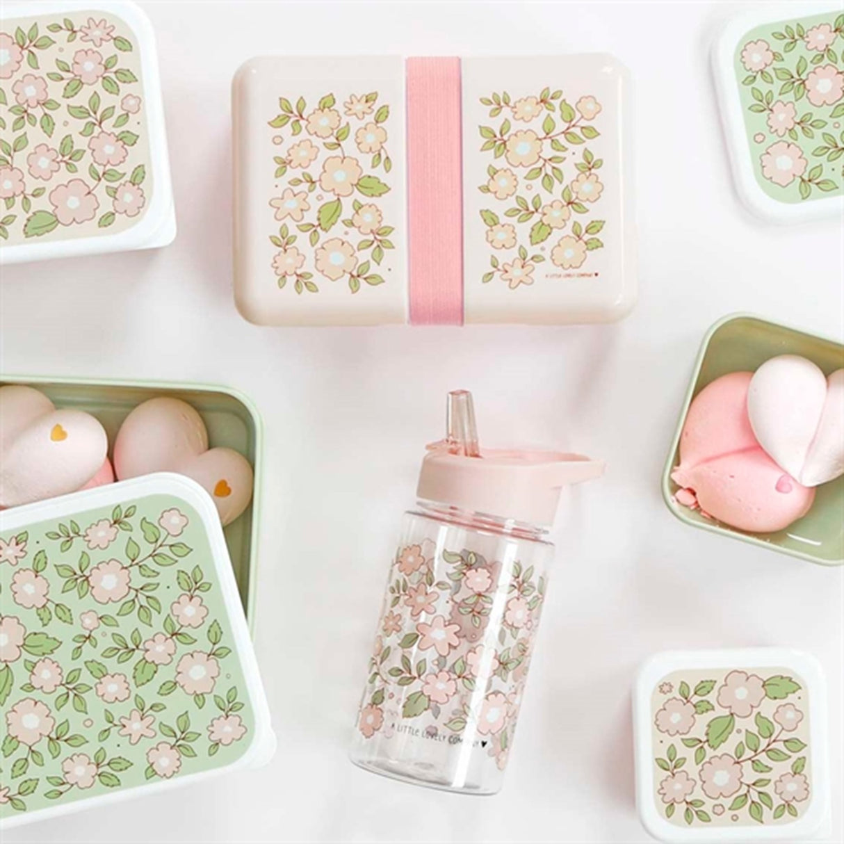A Little Lovely Company Drikkedunk Blossom Pink