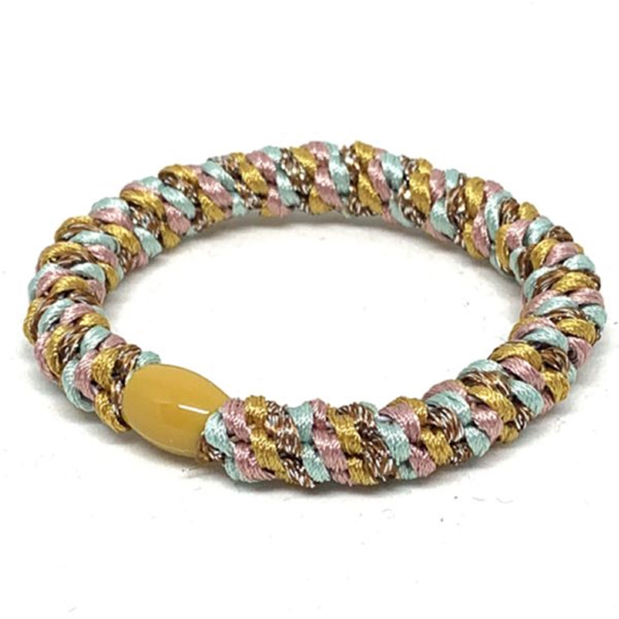 Bow's by Stær Hårelastik Dijon Rosa Blue Glitter