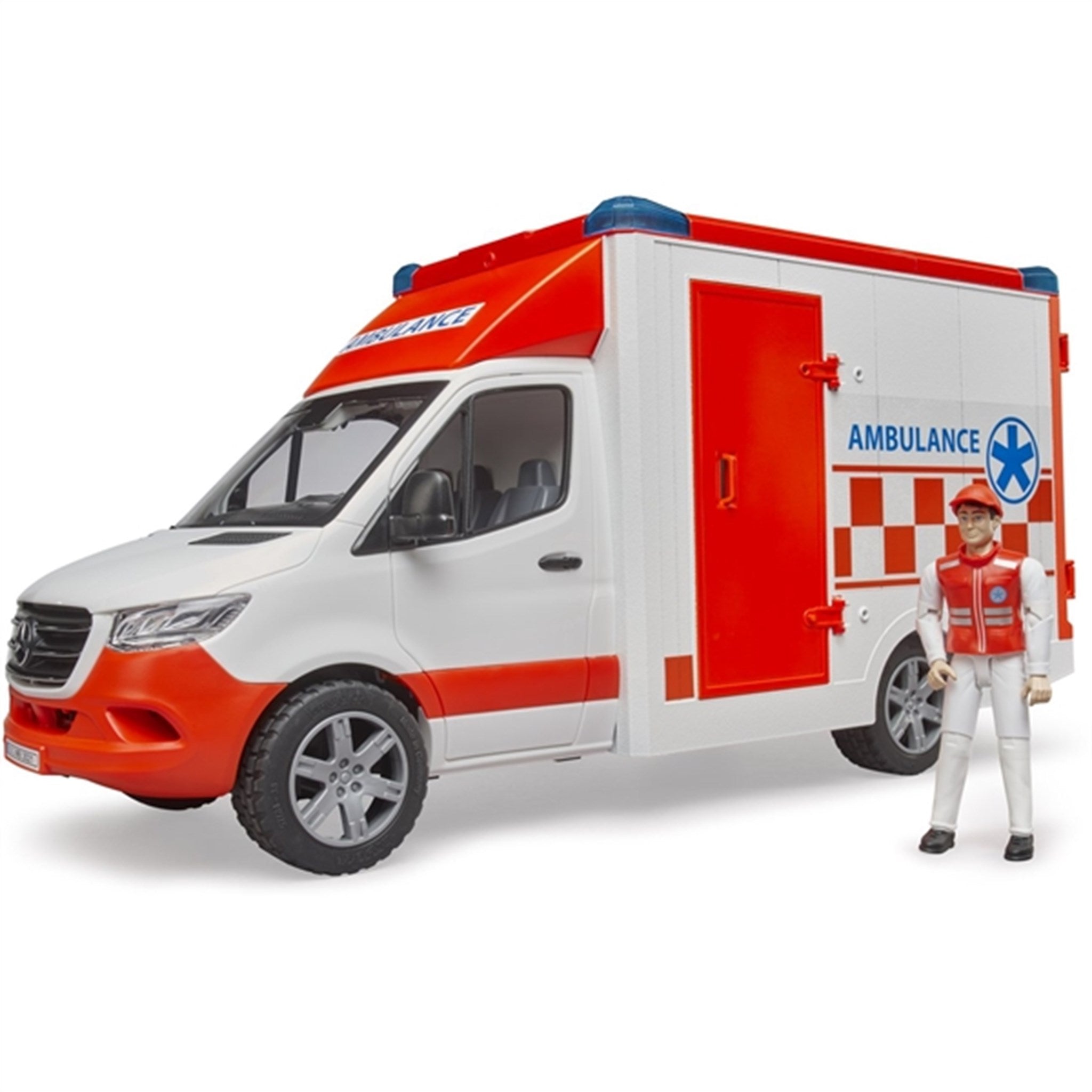 Bruder Mercedes Sprinter Ambulance m. Fører Lys og Lyd 2