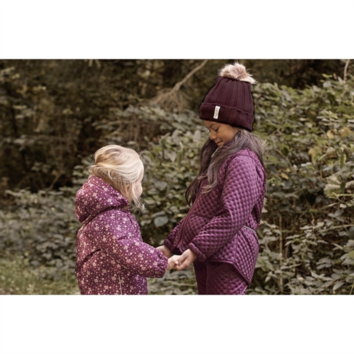 En Fant Jakke AOP Baby Fig