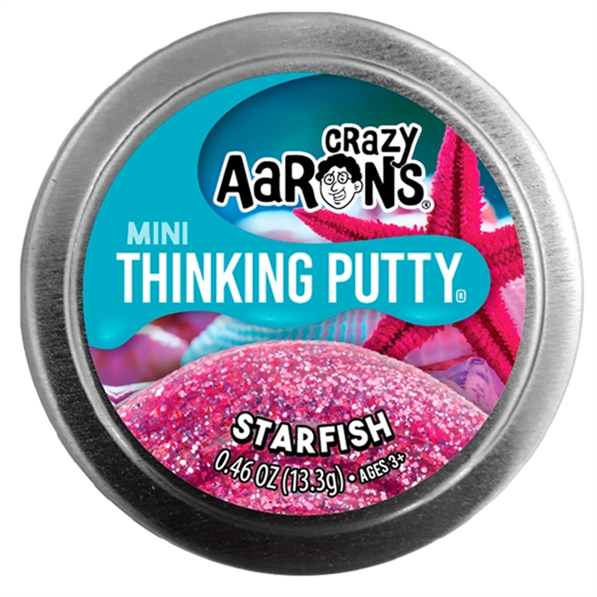 Crazy Aaron's® Slim - Thinking Putty Mini Tins - Starfish