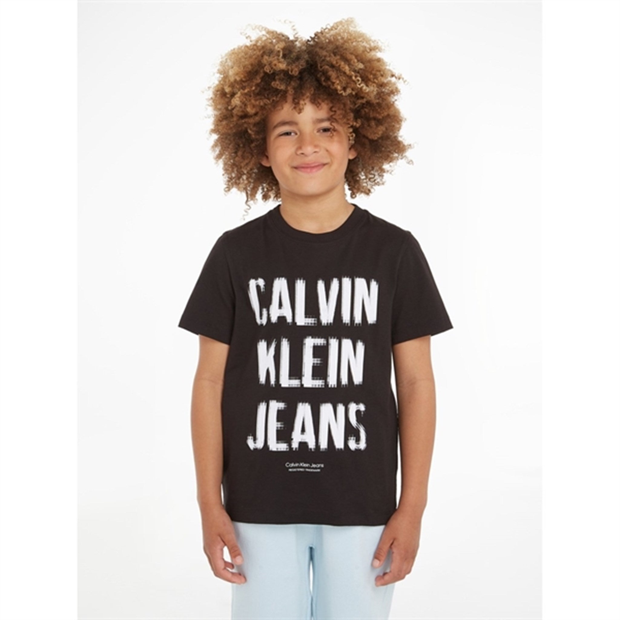 Calvin Klein Pixel Logo Relaxed T-Shirt Ck Black 3