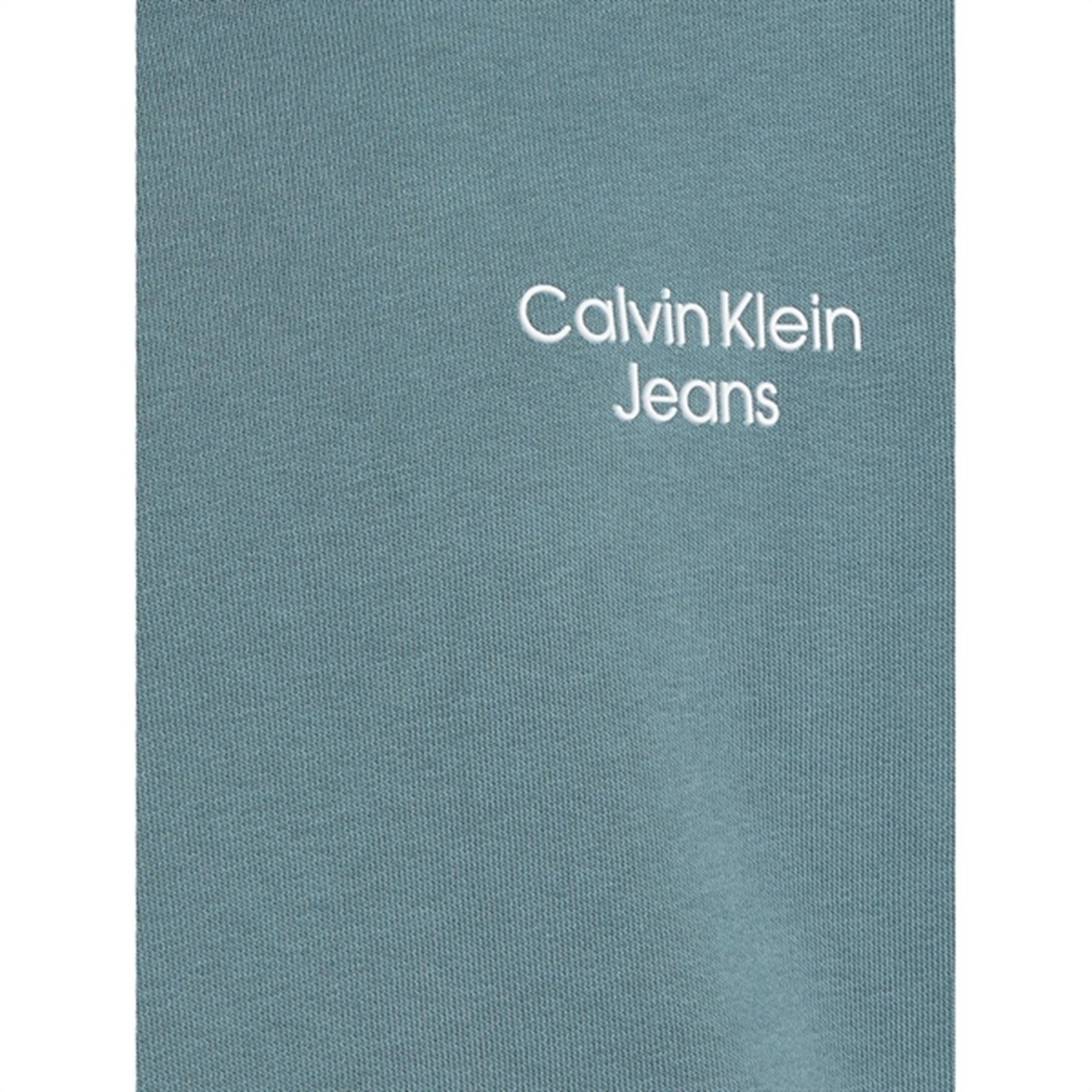 Calvin Klein CKJ Stack Logo Hoodie Goblin Blue 3