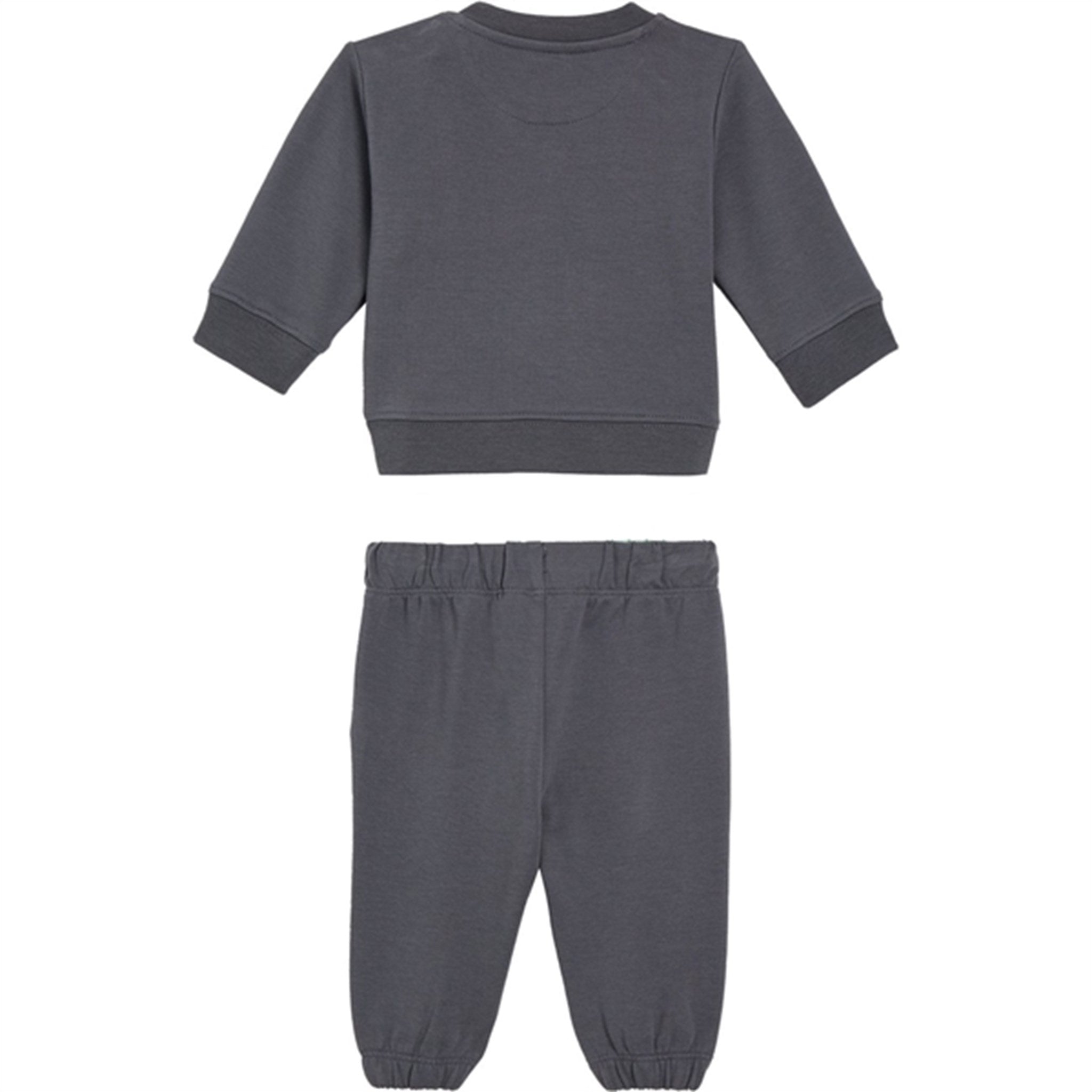 Calvin Klein Monogram Sweatshirt Sæt Dark Grey 2