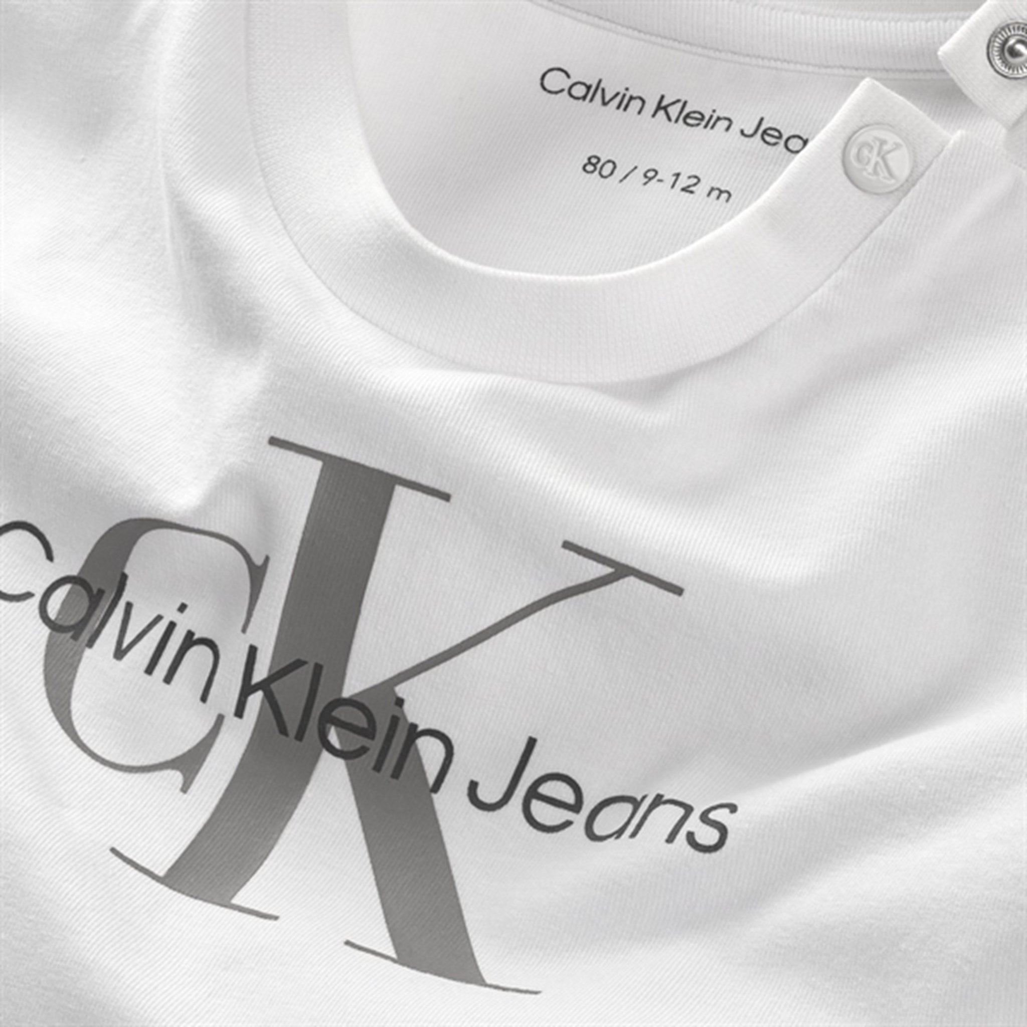 Calvin Klein Monogram Bluse Bright White 4