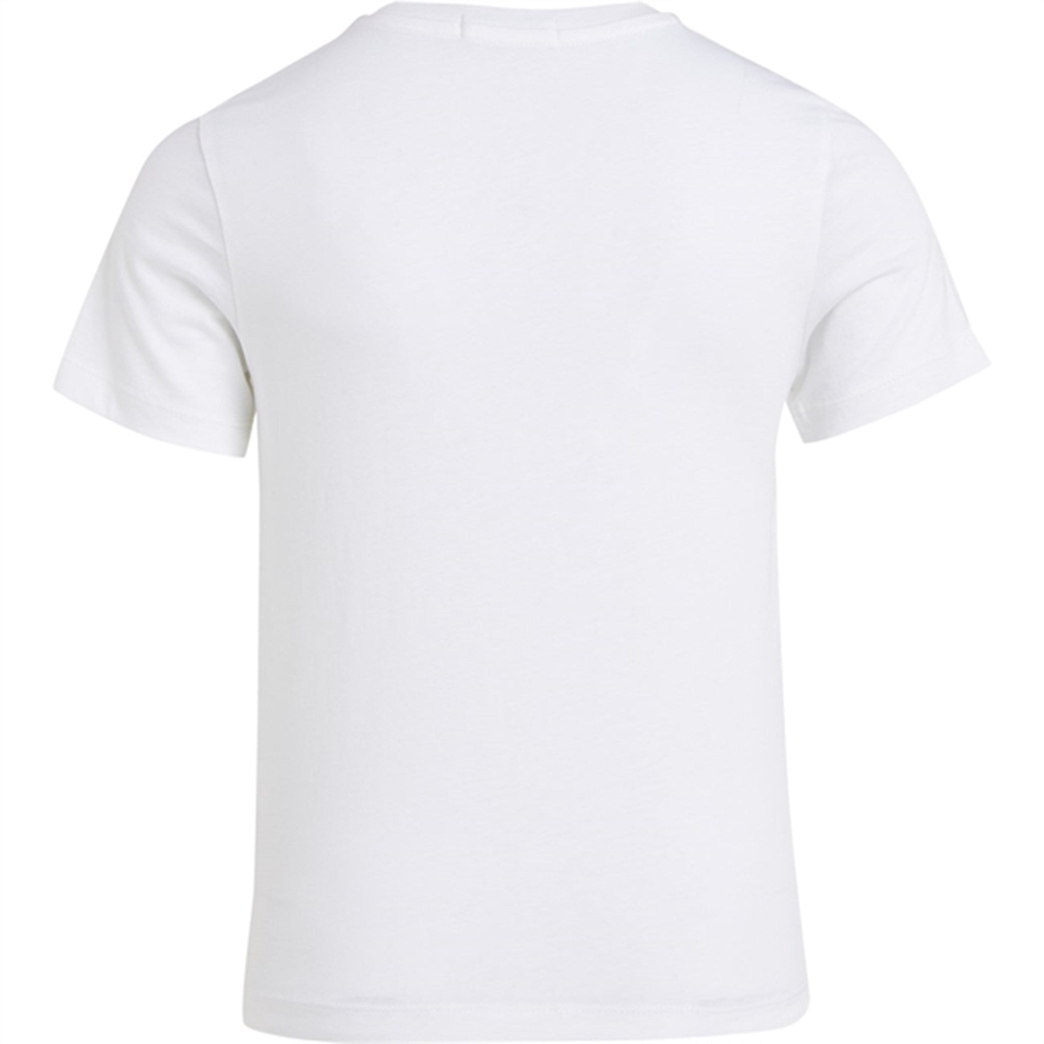 Calvin Klein Chest Inst. Logo T-Shirt Bright White 2