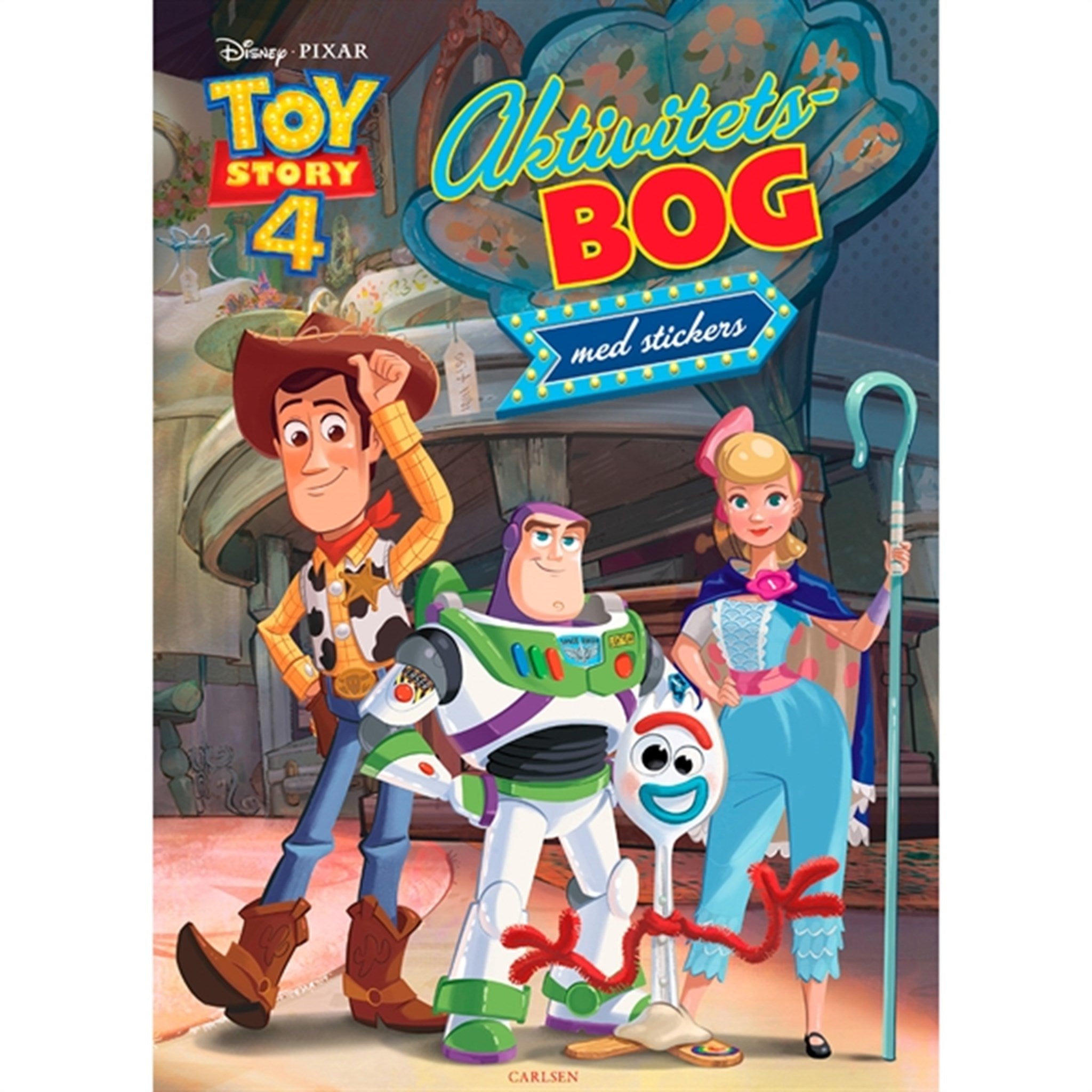 Forlaget Carlsen Toy Story 4: Aktivitetsbog
