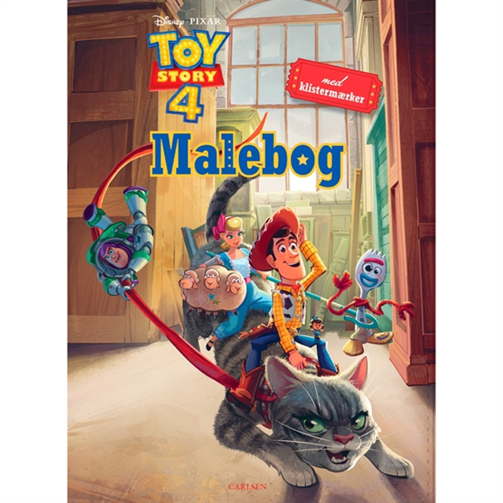 Forlaget Carlsen Toy Story 4: Malebog