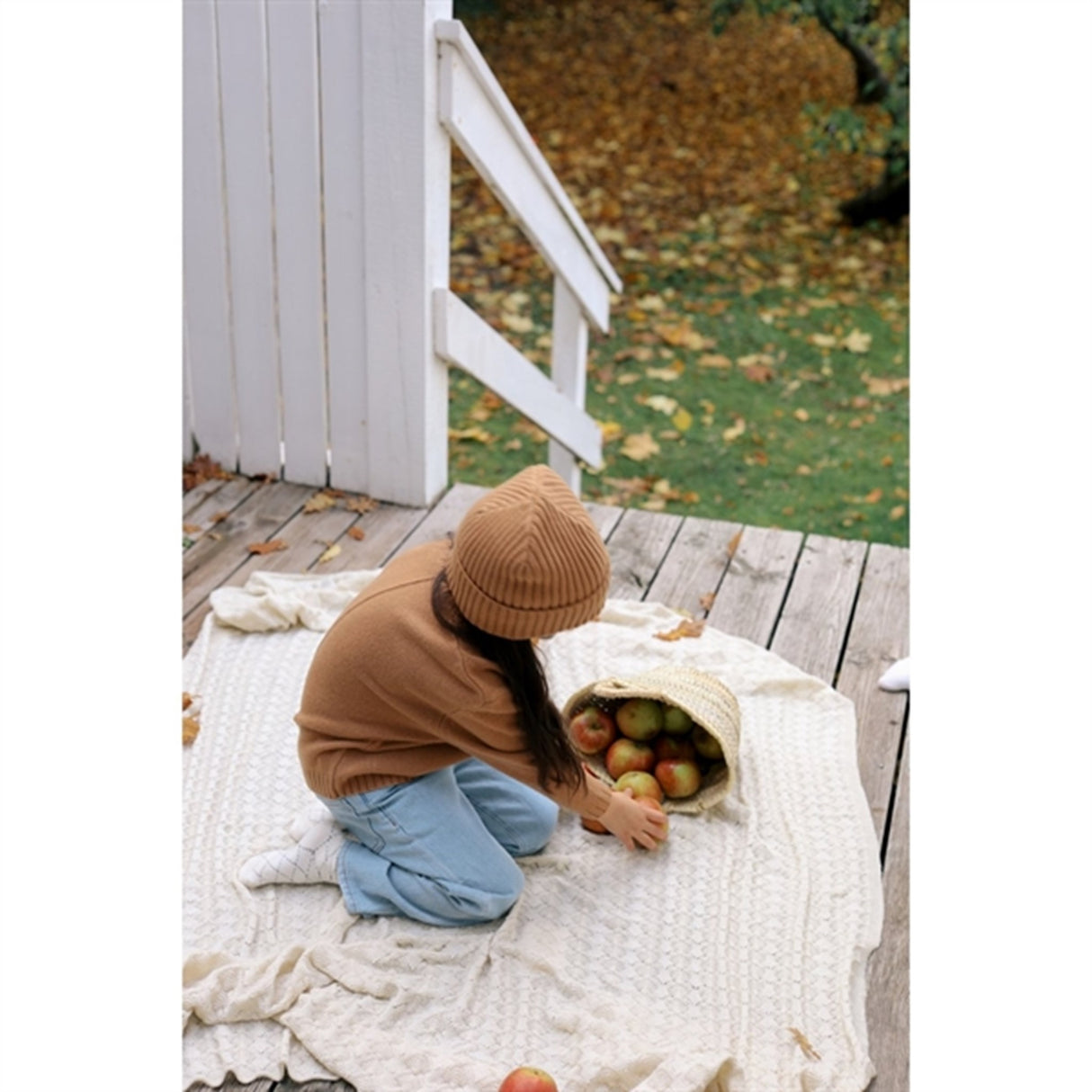 HOLMM Camel Carly Uld Strikhue