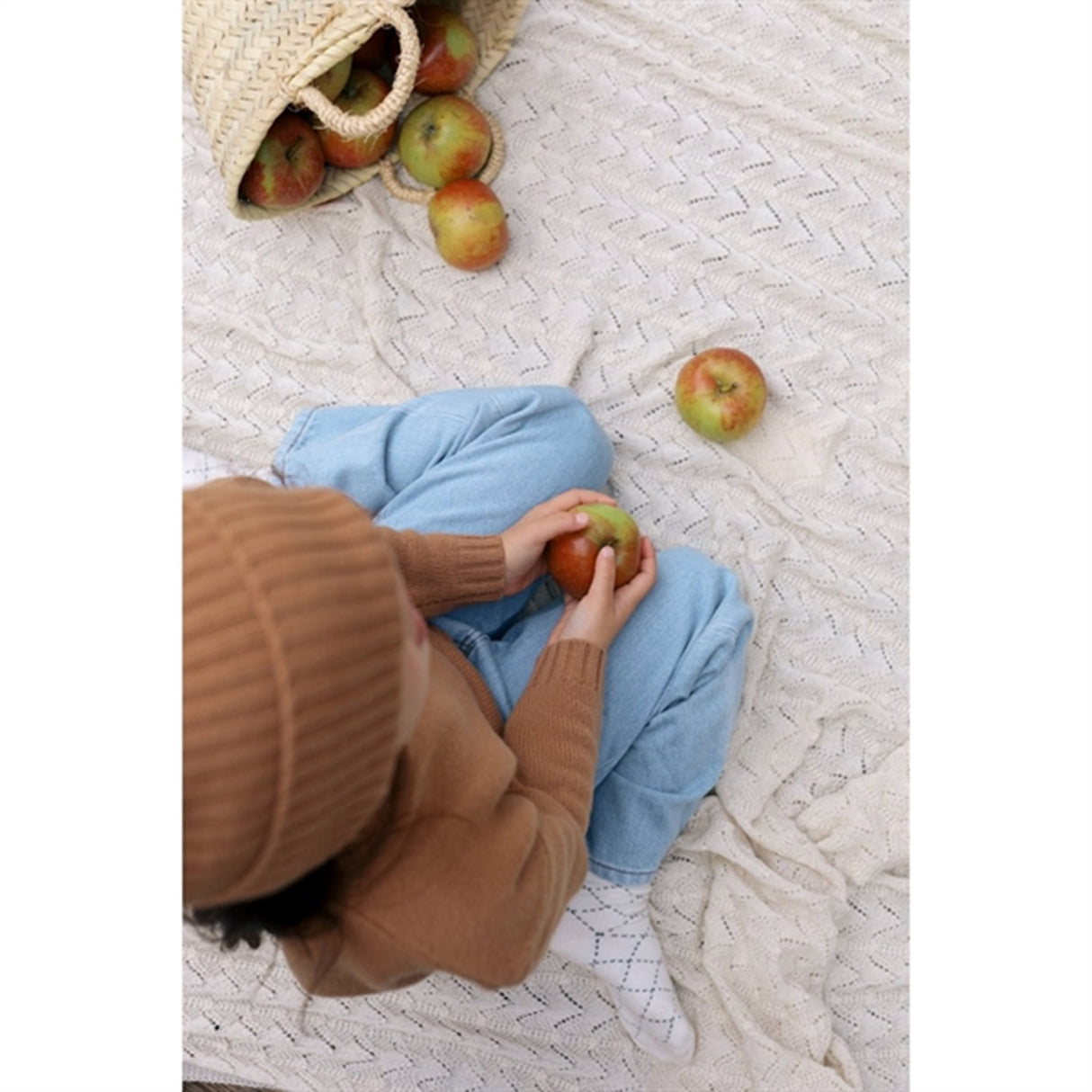 HOLMM Camel Carly Uld Strikhue