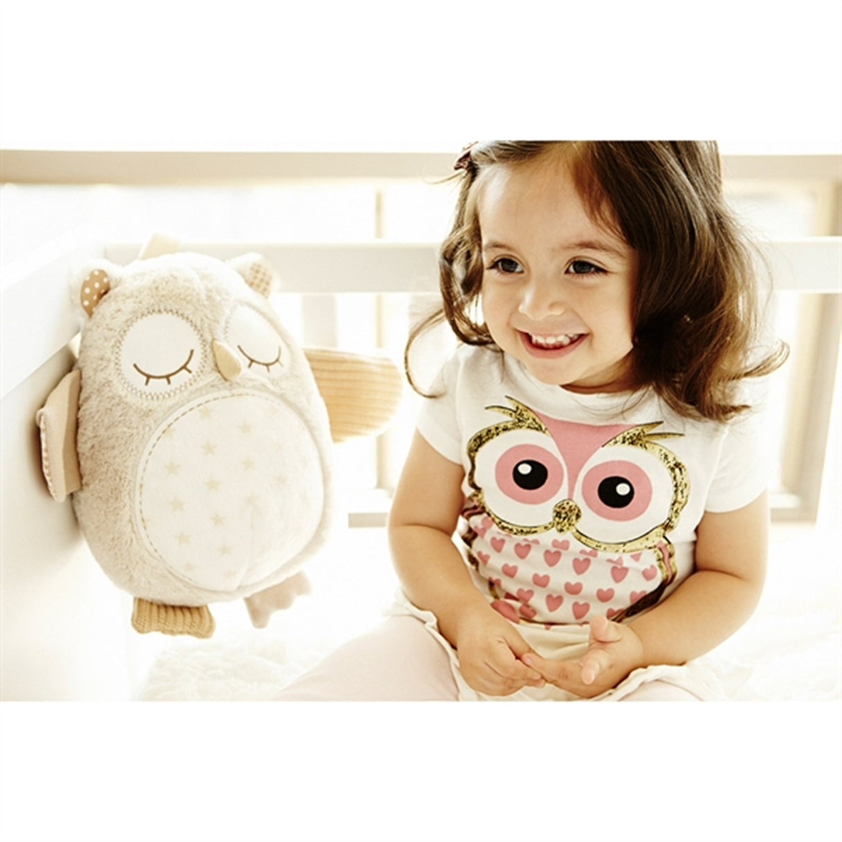 Cloud B Nighty Night Bamse Ugle m. Lyd