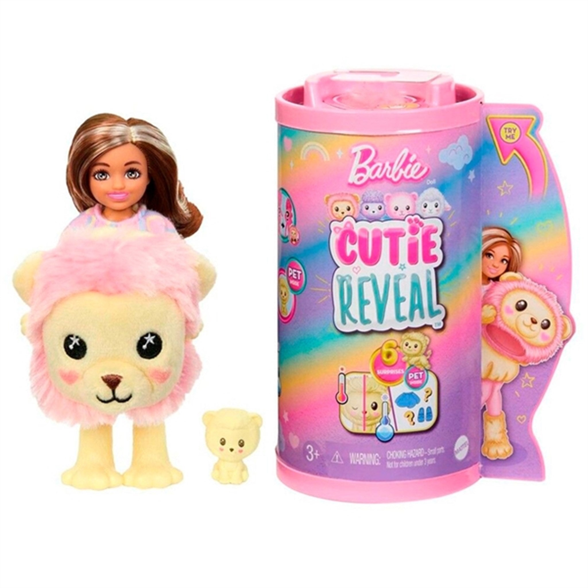 Barbie® Cutie Reveal Chelsea - Løve