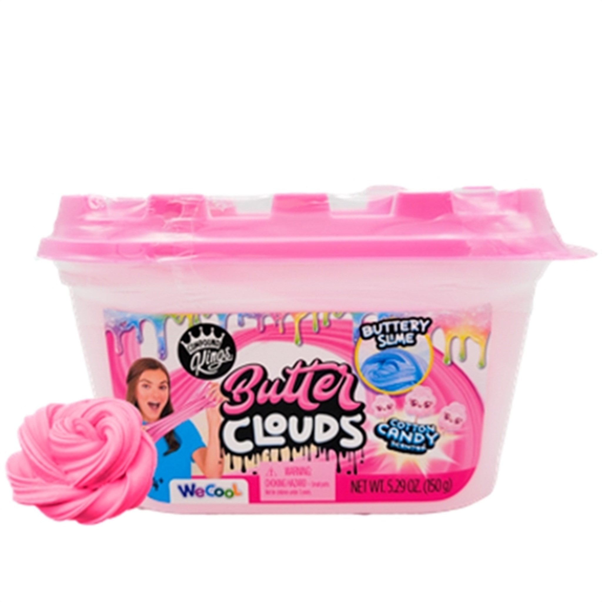 Compound Kings Slim Butter Cloudz Tubs Pink Cotton Candy