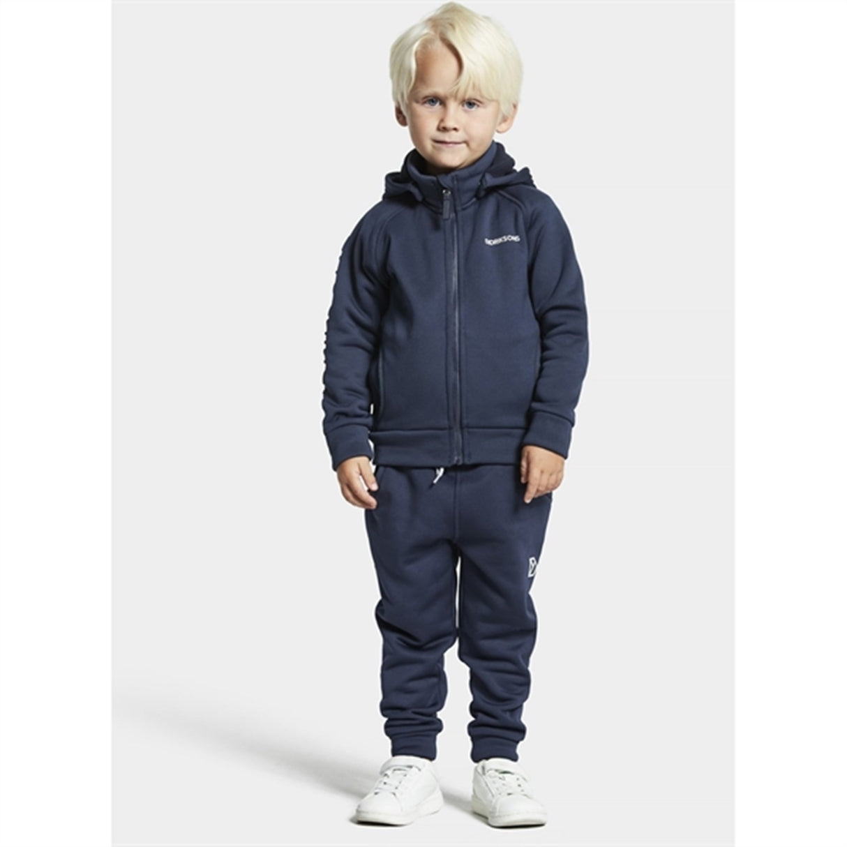 Didriksons Corin Navy Sweatshirt m. Lynlås