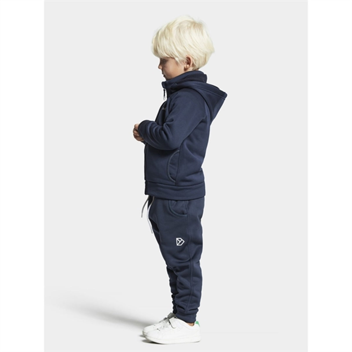 Didriksons Corin Navy Sweatshirt m. Lynlås