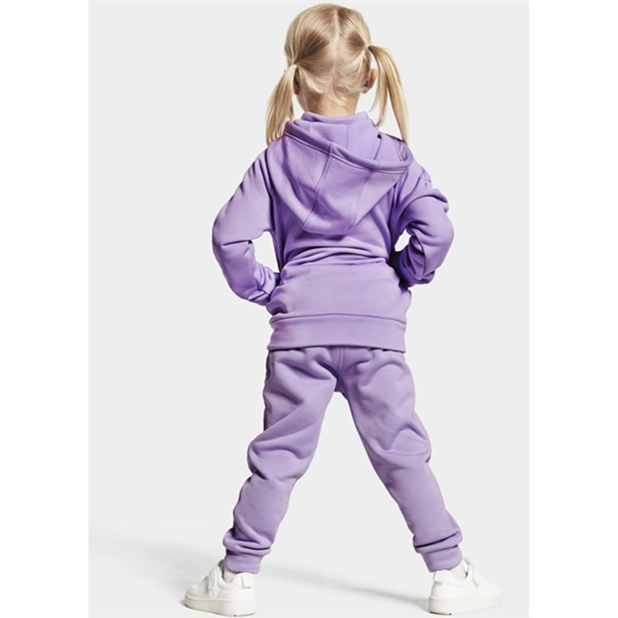 Didriksons Corin Digital Purple Sweatshirt m. Lynlås