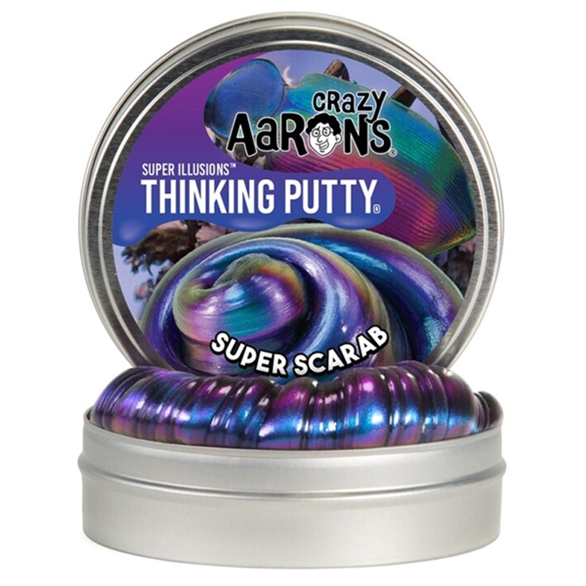Crazy Aaron's® Slim - Thinking Putty Trendsetters - Super Scarab