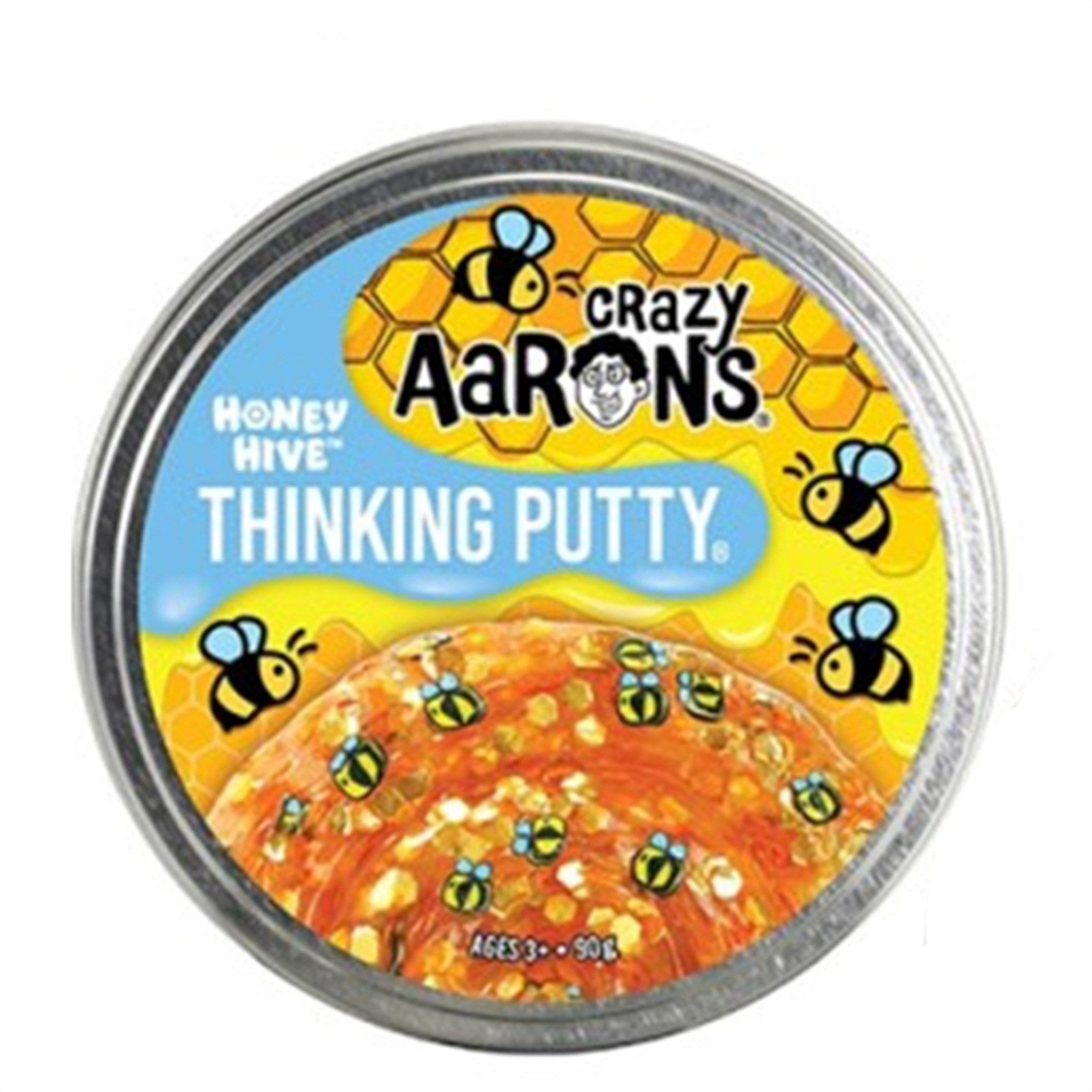 Crazy Aaron's® Slim - Thinking Putty Trendsetters - Honey Hive