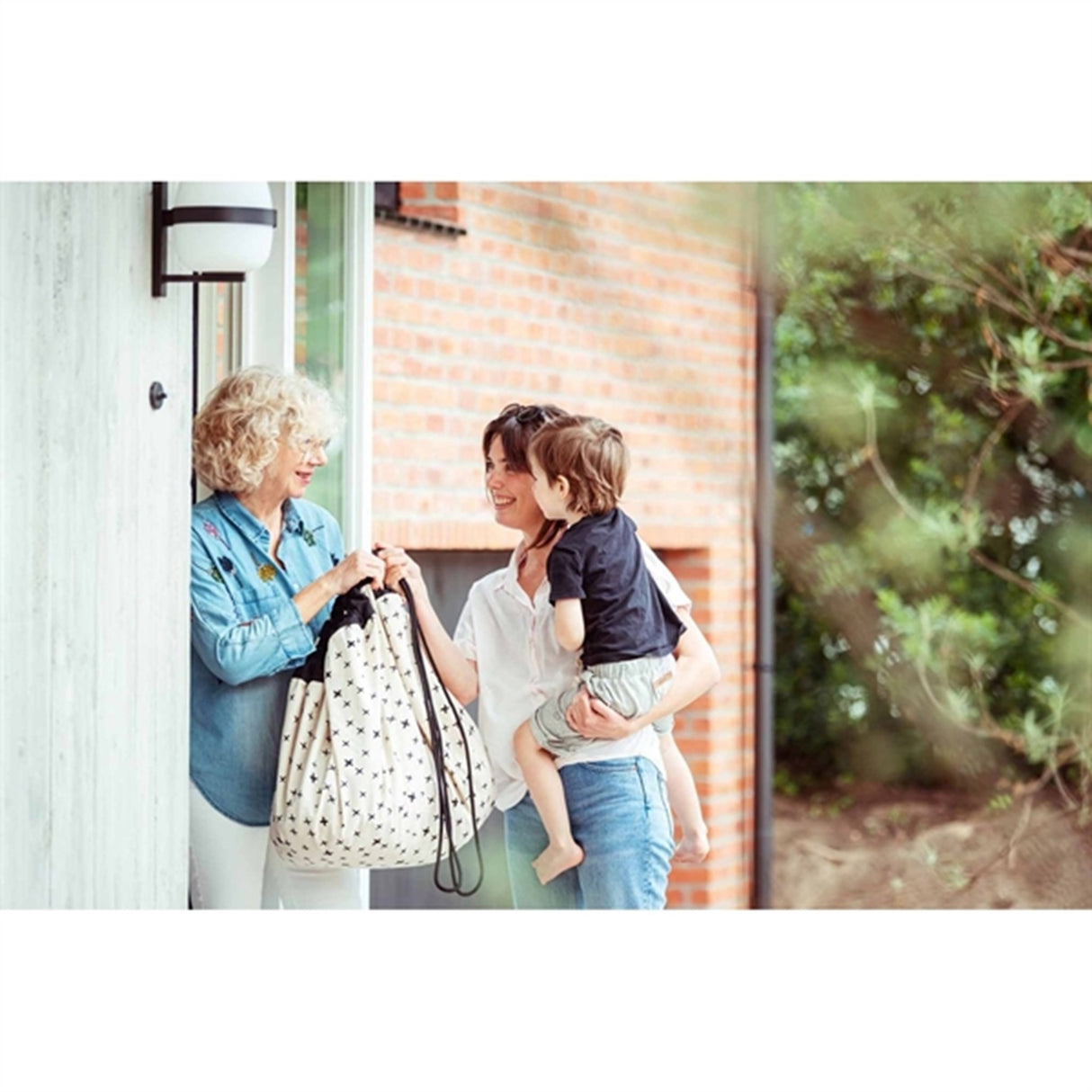 Play&Go 2-i-1 Legetæppe Crosses