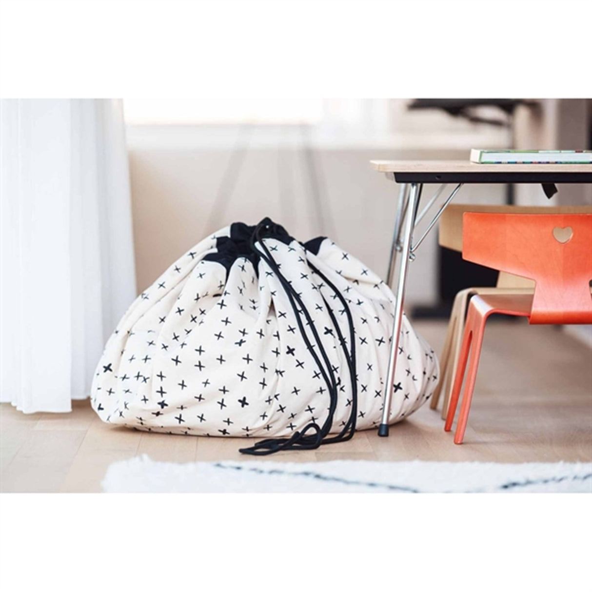 Play&Go 2-i-1 Legetæppe Crosses