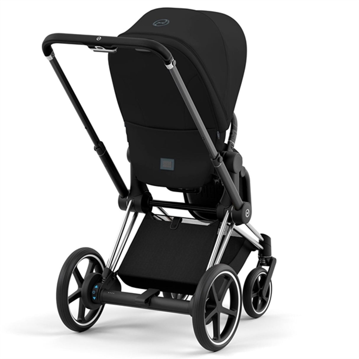 Cybex ePRIAM Stel inkl. Hård Sædedel Chrome Black
