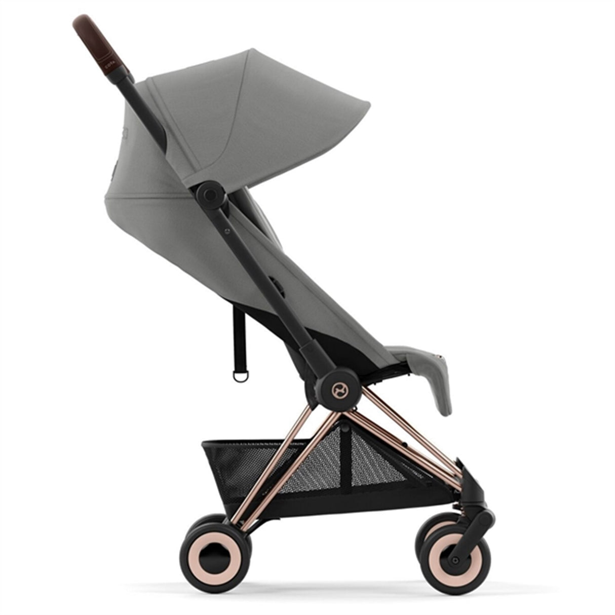 Cybex Coya Klapvogn Rosegold Mirage Grey