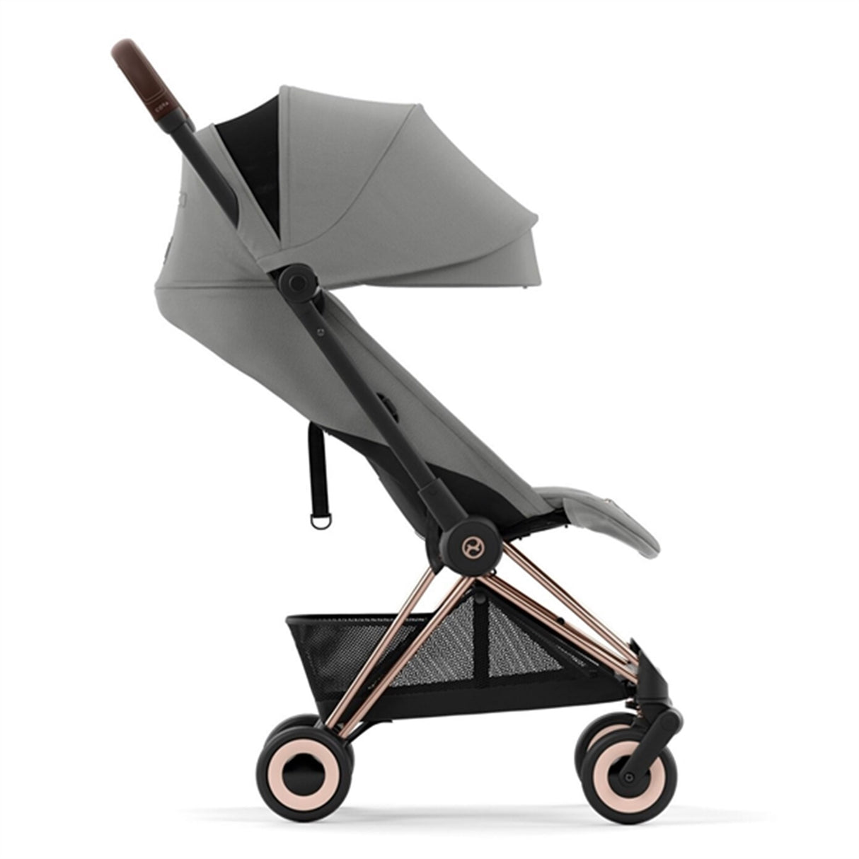 Cybex Coya Klapvogn Rosegold Mirage Grey