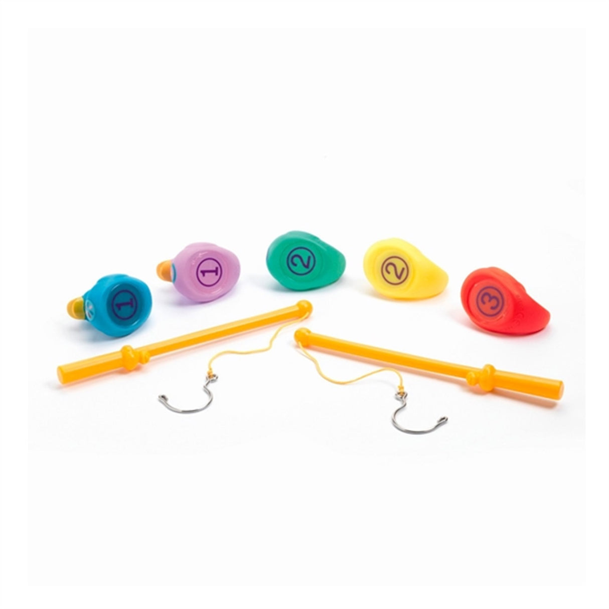 Djeco Fiskespil Badeænder Regnbue Små