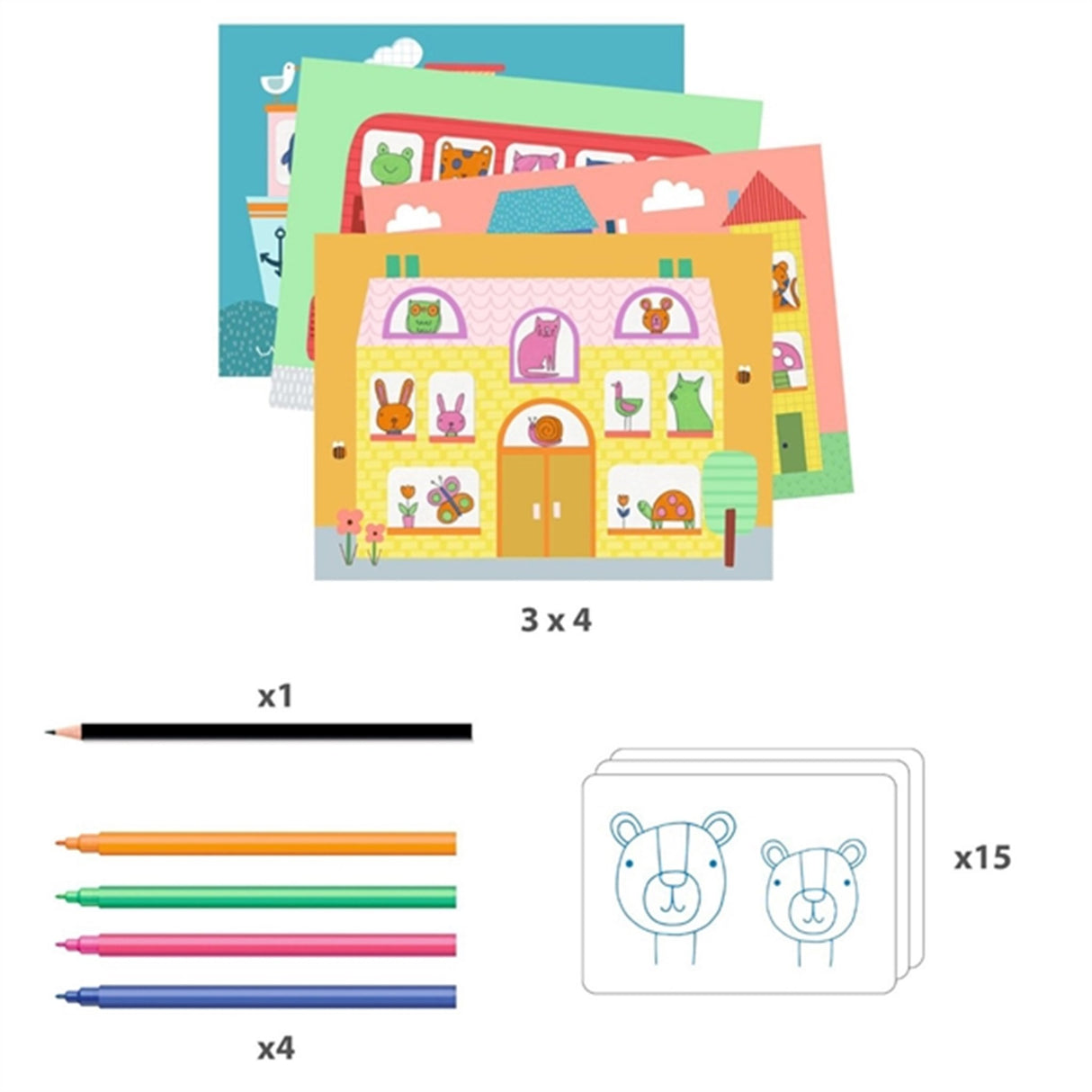 Djeco Kreativ Tegning Tegn Efter Er En Kunst