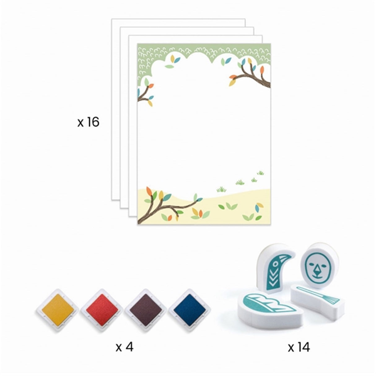 Djeco Kreative Stempler Dyre Overraskelser