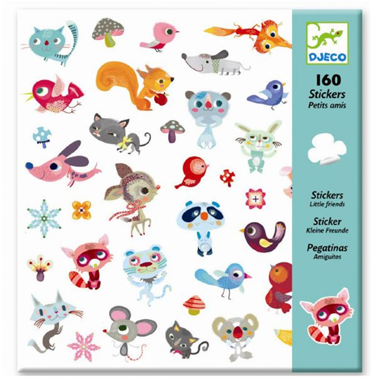 Djeco Klistermærker Små Dyr
