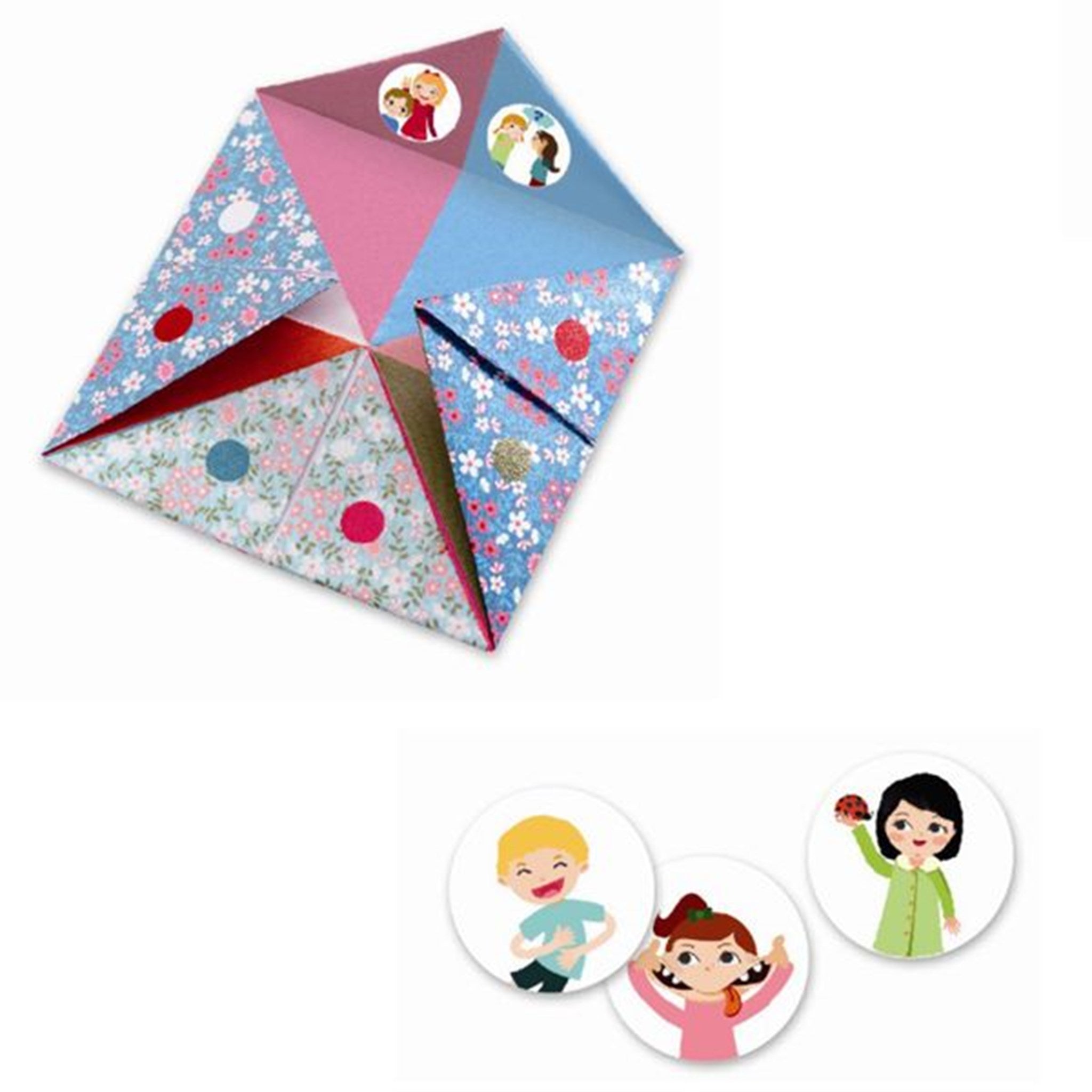 Djeco Origami Flap-Flappere Blomster 3