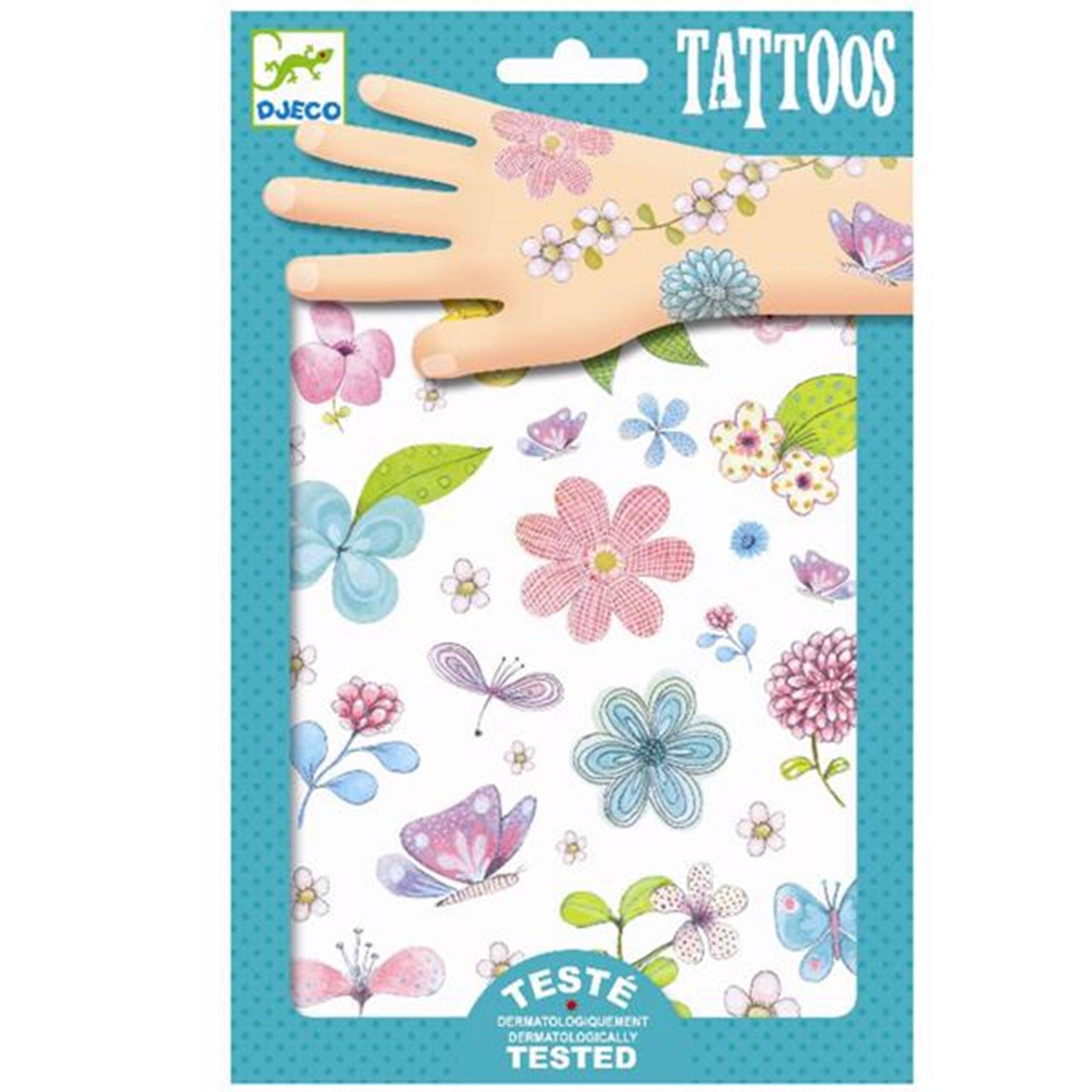 Djeco Tattoos Blomster