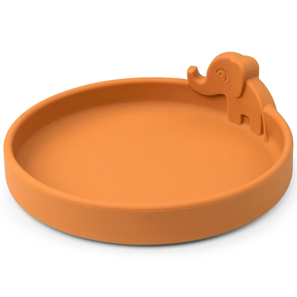 Done by Deer Peekaboo Rund Tallerken Elphee Mustard