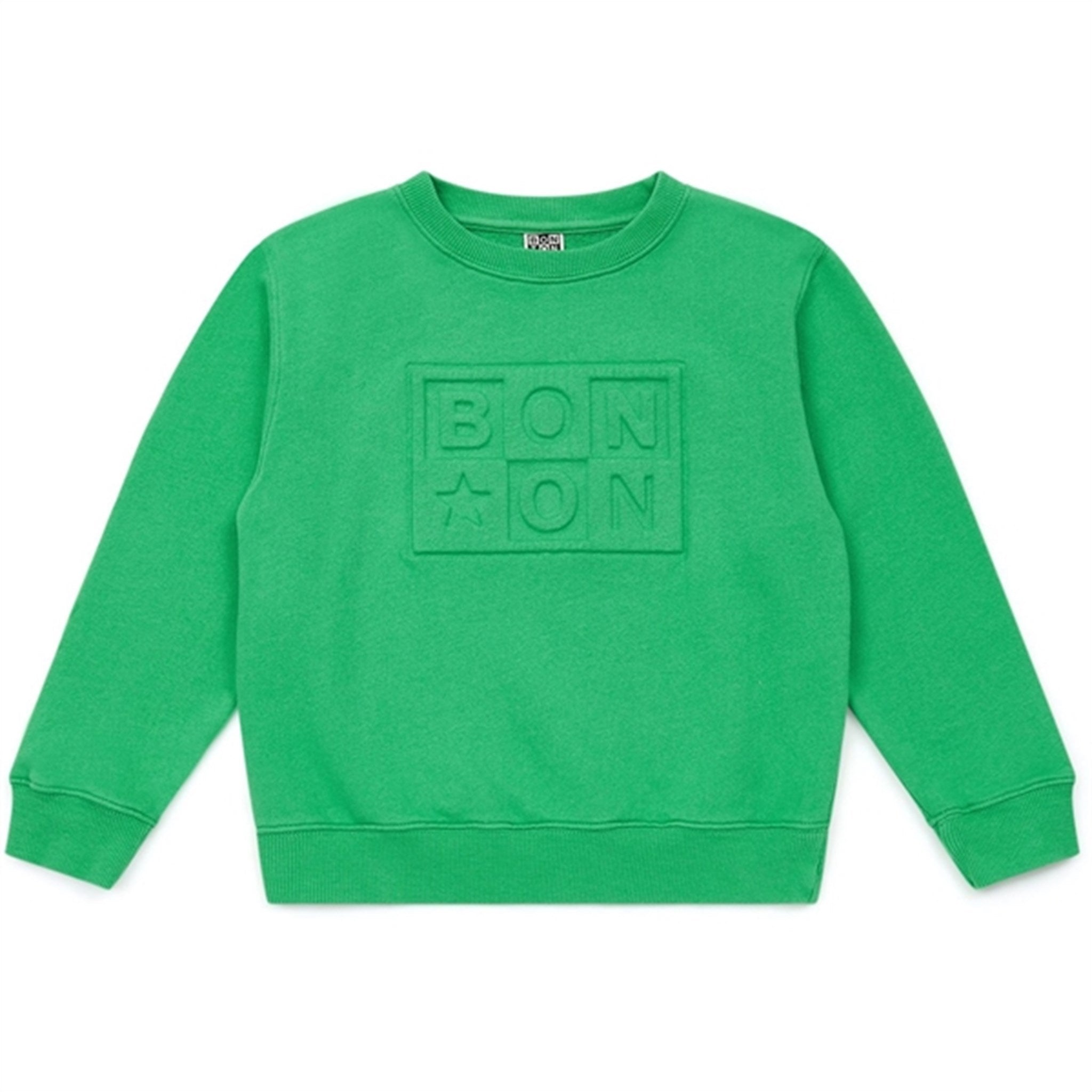 BONTON Vert Chemise Sweatshirt