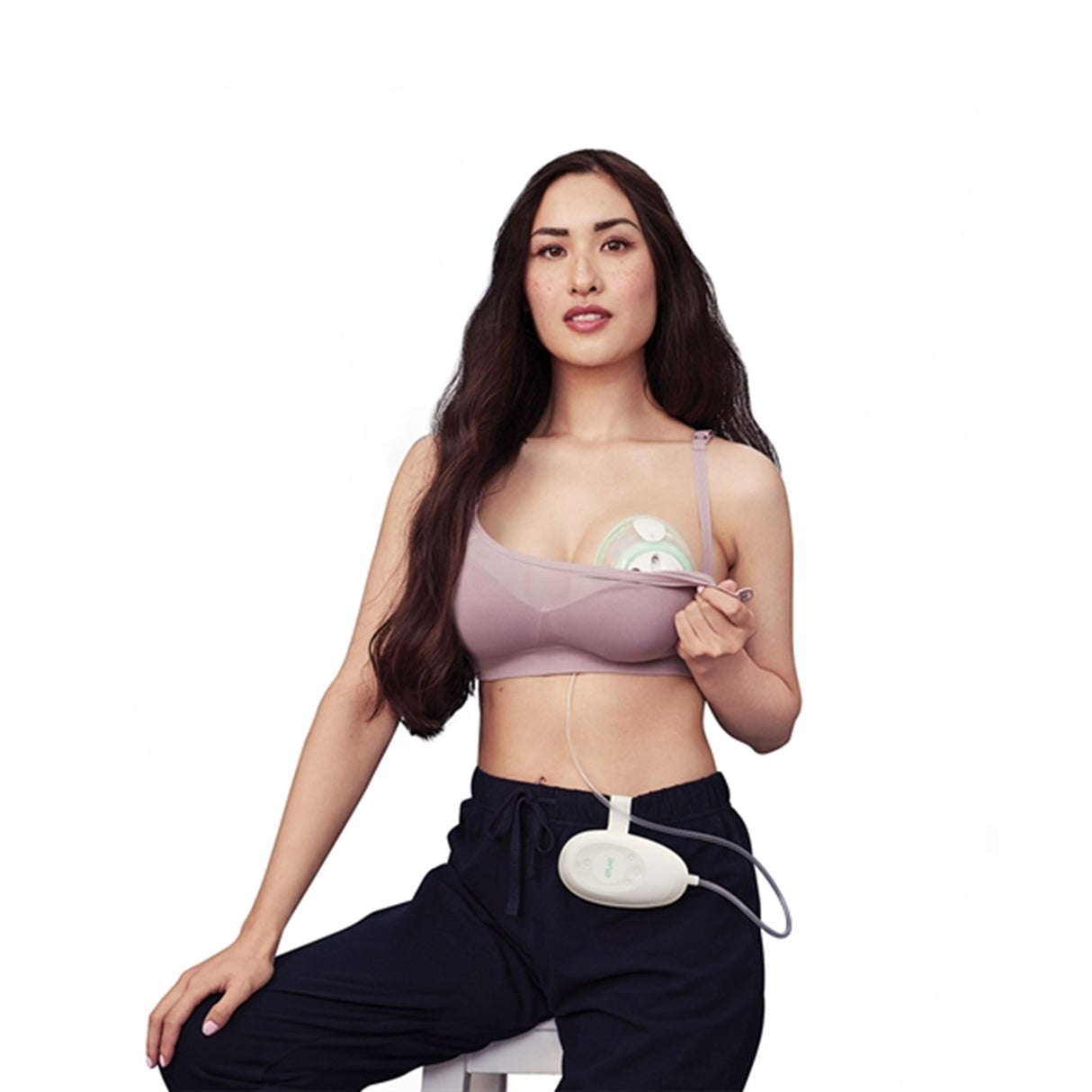 Elvie Brystpumpe Stride Single White