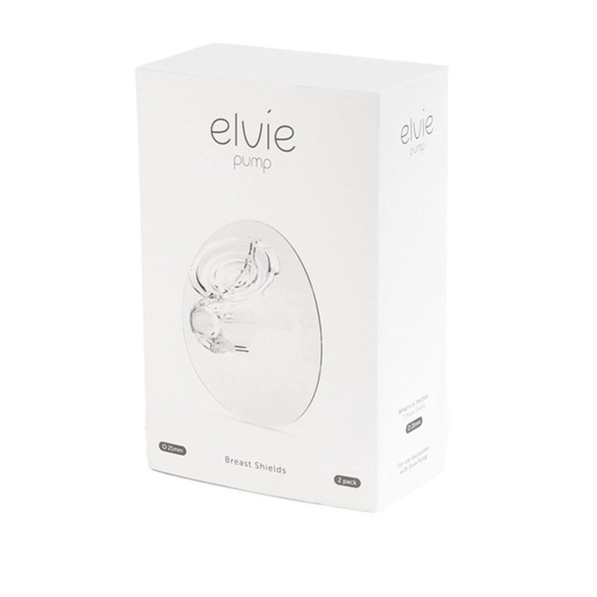 Elvie Brystskjold 21 mm 2-Pak White