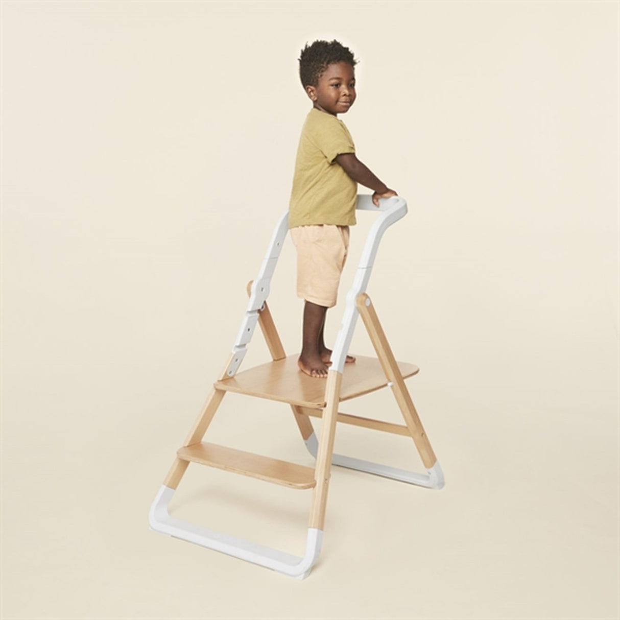 Ergobaby Evolve Kitchen Helper Plade og Bøjle Natural Wood White