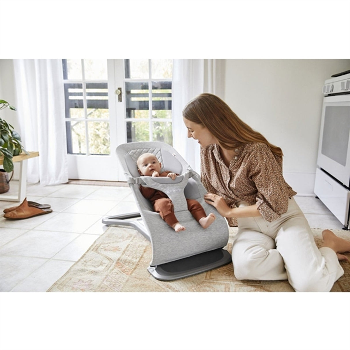 Ergobaby Evolve 3-I-1 Skråstol Light Grey
